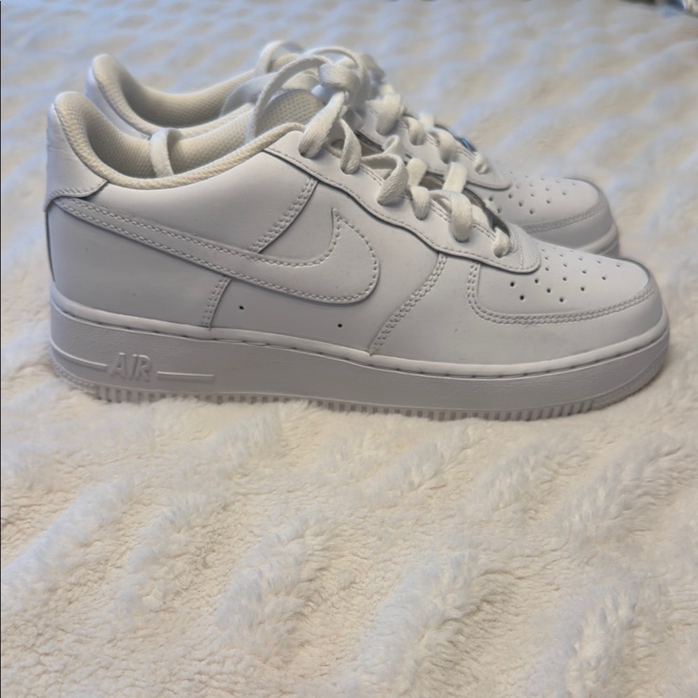 Nike All-White Air Force 1 Low Sneakers